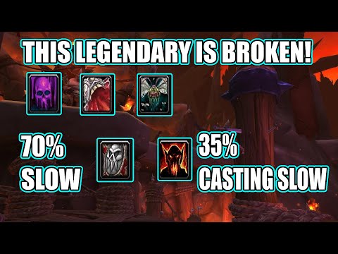 Sacrolash Legendary Is Broken! 70% Movement Slow & 35% Casting Speed Reduction - Affliction PvP
