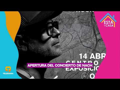 Apertura del concierto de Nach