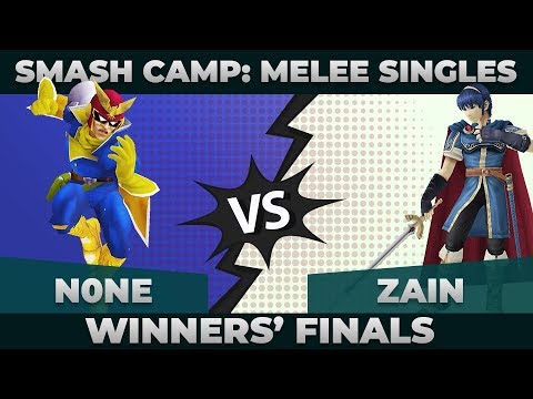n0ne vs Zain - Winners' Finals: Melee Singles Top 48 - Smash Camp 2019 | Captain Falcon vs Marth