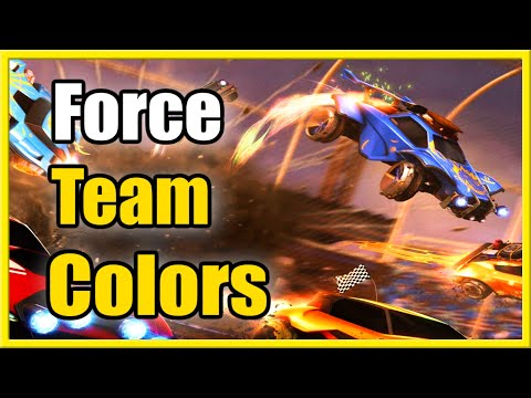 How to Force Team Colors in Rocket League (Orange & Blue Only)