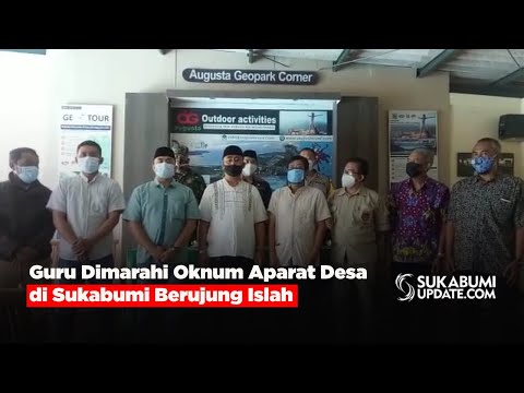Guru Dimarahi Oknum Aparat Desa di Sukabumi Berujung Islah