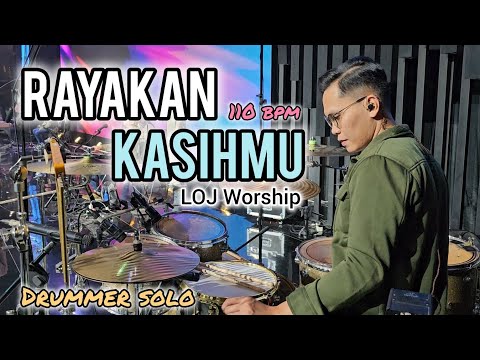 Rayakan KasihMu | 110 bpm | DrumCam by Efrataditama