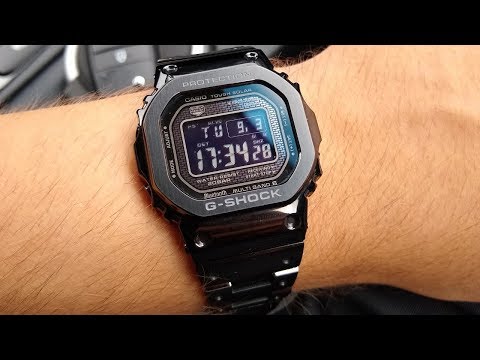 G-SHOCK - GMW-B5000GD-1ER Full Metal Black Unboxing & First Impressions