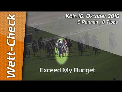 Wett-Check, Köln 16.10.2016