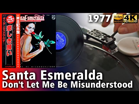 Santa Esmeralda - Don’t Let Me Be Misunderstood (Full Long Version), 1977 Vinyl record, 4K, 24/96