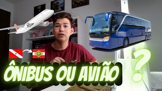 Avião ou Ônibus Qual melhor opção pra ir para Santa Catarina