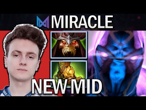 Enigma Dota 2 Gameplay : Nigma.Miracle Trying New Heroes for Mid
