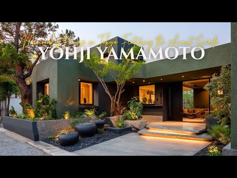 Minimalist House in Tokyo Featuring the Avant Garde Influence of Yohji Yamamoto