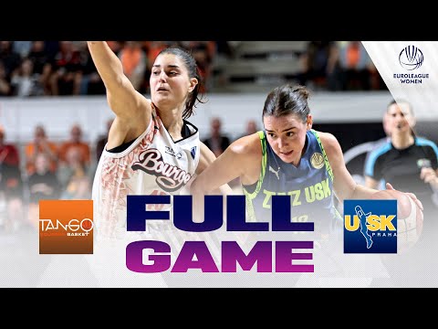 Tango Bourges Basket v ZVVZ USK Praha | Full Basketball Game | EuroLeague Women 2025-26
