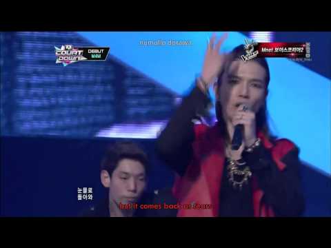 130314 M4M - Sadness (Korean Version Live @ M Countdown) [Romaji_English Sub]