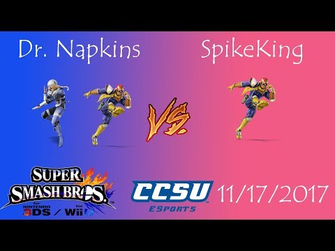 Winter WonderLANd Smash 4 - (Grand Finals) - Dr. Napkins (Falcon, Sheik) vs SpikeKing (Falcon)