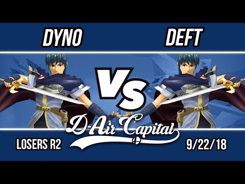 D-Air Capital 9 - Dyno (Marth) Vs. Deft (Red Marth) - Top 16 Losers R2
