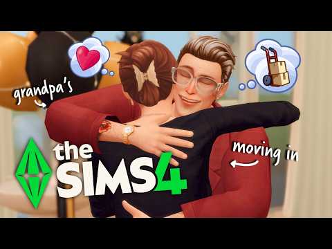 grandpa's moving in👴| Sims 4 Hot Tea Legacy