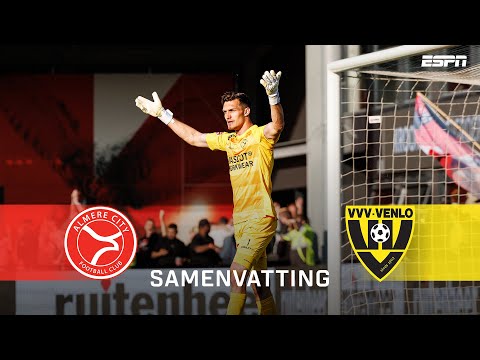 BIZARRE PENALTYREEKS om plaats in FINALE PLAY-OFFS! 😱 | Samenvatting Almere City FC - VVV-Venlo