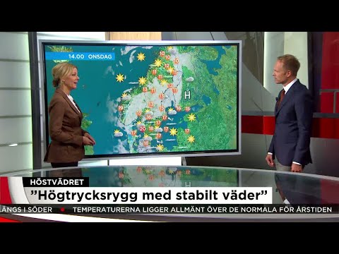 Så länge stannar sensommarvärmen - Nyheterna (TV4)