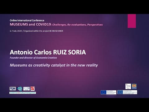 BE Museumer Online conference - ANTONIO CARLOS RUIZ SORIA