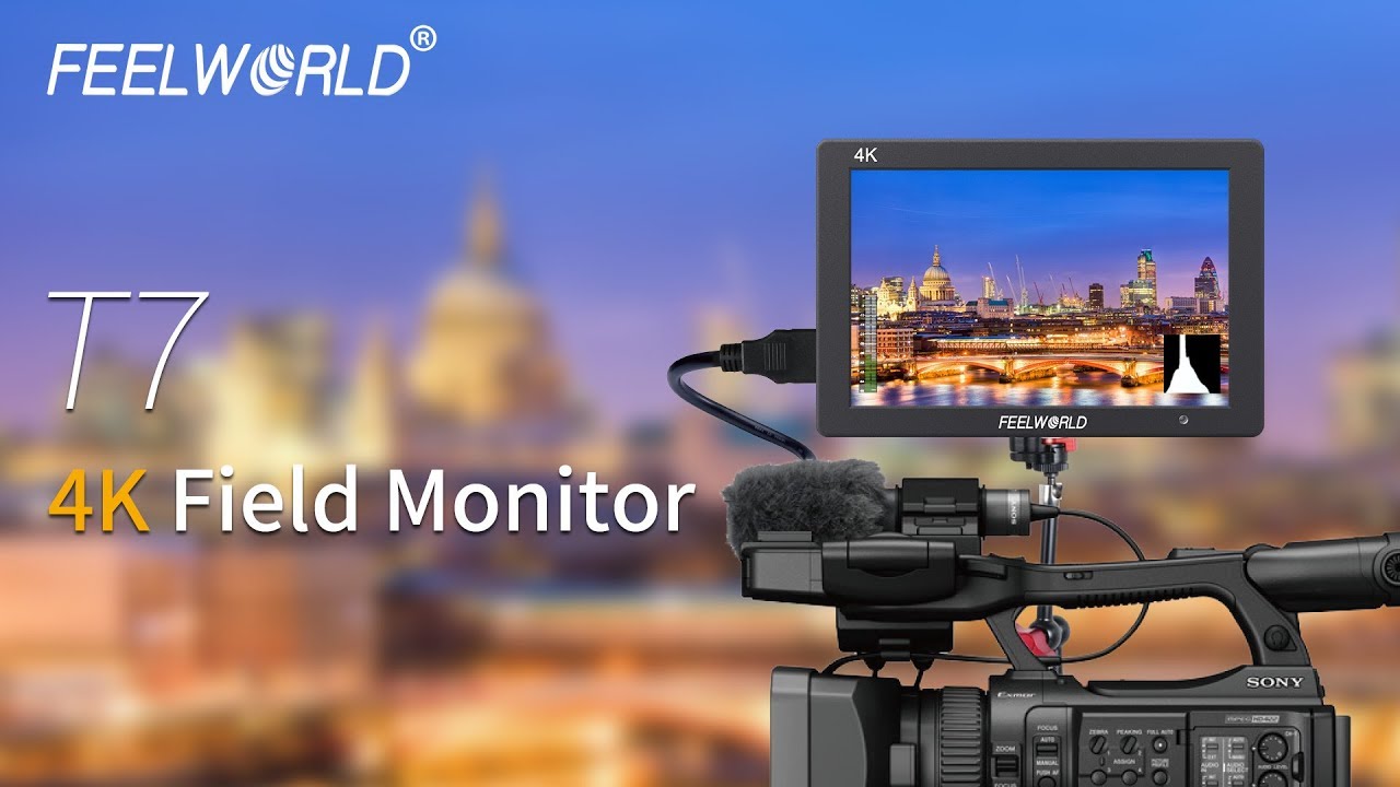 Накамерный монитор Feelworld T7