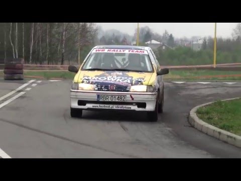 Arkadiusz Wiszyński / Mateusz Bodniak - Peugeot 106 - KJS 4 Rajd Krośnieński 10-04-2016 Krosno