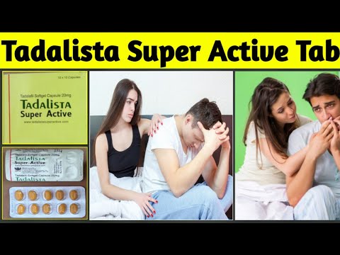 20mg Tadalista Super Active Tadalafil Soft Gelatin Capsules