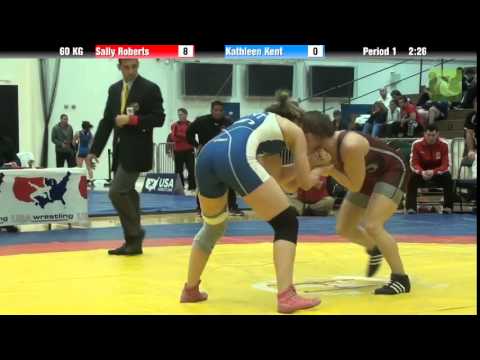 60 KG SF - Sally Roberts (Army) vs. Kathleen Kent (Canada)