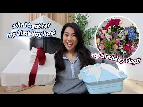 WHAT I GOT FOR MY BIRTHDAY!! My Birthday Vlog!!