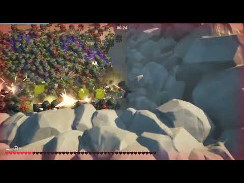 Unreal Engine ECS 25k entities using MassAI (Test Only)