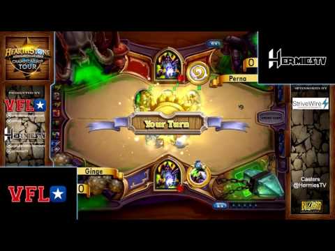 Hearthstone: VFL Weekly #5 QUICKSHOT: Finals Ginge vs. Perna Round 1