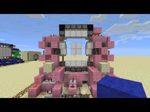CNBMinecraft - 4x4 Door Orientation Fix [Advanced Minecraft Redstone Tutorial]