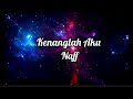NaFF Kenanglah Aku Lirik Lagu Mungkin Suatu Saat Nanti Kau Temukan Bahagia