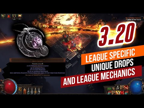 The Forbidden Sanctum League Mechanics and Specific drops