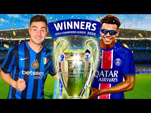 I SCORED a GOAL in the CHAMPIONS LEAGUE FINAL!!