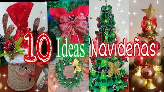 🎄TOP 10 CHRISTMAS Crafts with Recycling ♻️ Easy and Elegant Ideas WITHOUT SPENDING 💰 Christmas 2025🎅