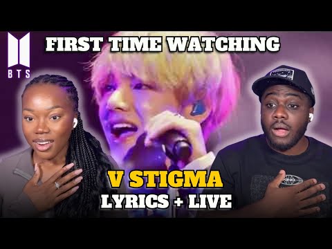 K-POP NEWBIES FIRST TIME WATCHING BTS (방탄소년단) V STIGMA!