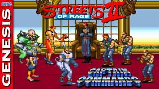Streets of Rage 2 Captain Commando (Sega Genesis) Romhack
