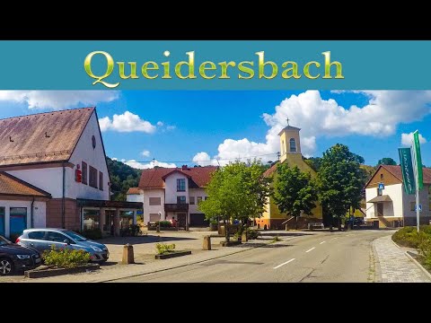 A small german village by the Palatinate Forest