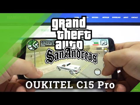 GTA: San Andreas on OUKITEL C15 Pro – Gameplay