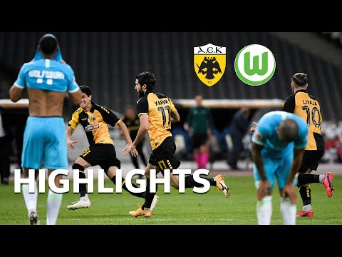 90.+4! Mehmedi-Treffer reicht nicht | AEK Athen - VfL Wolfsburg | Highlights