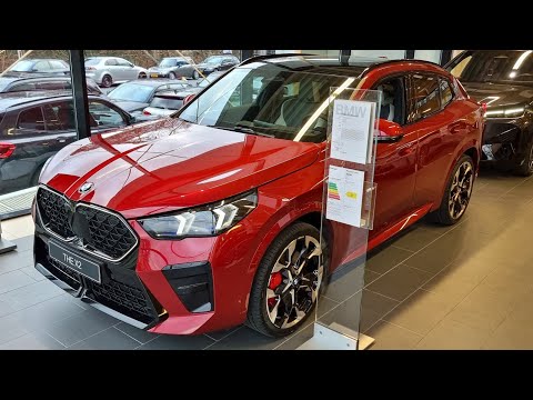 New! 2024 BMW X2 FIRE RED (170hp) - Interior, Exterior and Visual Review