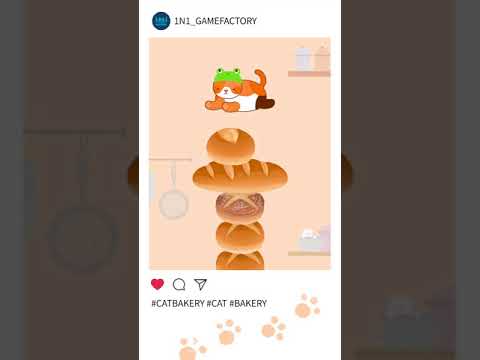Cat Bakery - Stack game Video