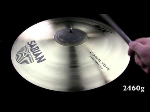 Sabian Cymbal Vote  AAX 21'' Groove Ride