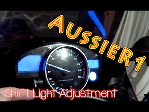 comment regler shift light r1 2004
