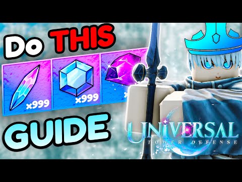 Don't Miss THIS! The ULTIMATE Beginner's Guide In Universal Tower Defense Roblox!