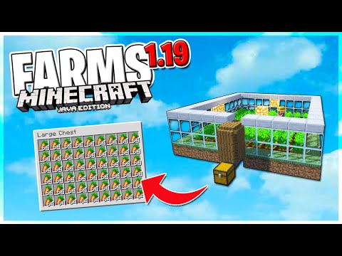 FARM *SEMPLICE* di CIBO INFINITO per MINECRAFT JAVA 1.19+