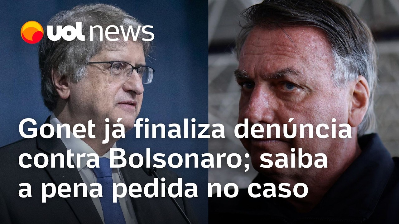 Gonet já finaliza denúncia contra Bolsonaro; crimes apontados podem chegar a 28 anos de prisão