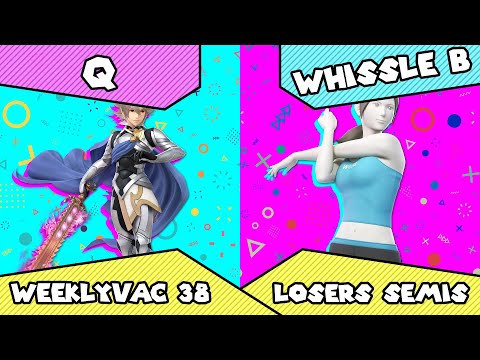 WeeklyVac 38 - SSBU - Q (Corrin) vs Whissle B (Wii Fit Trainer, Donkey Kong)