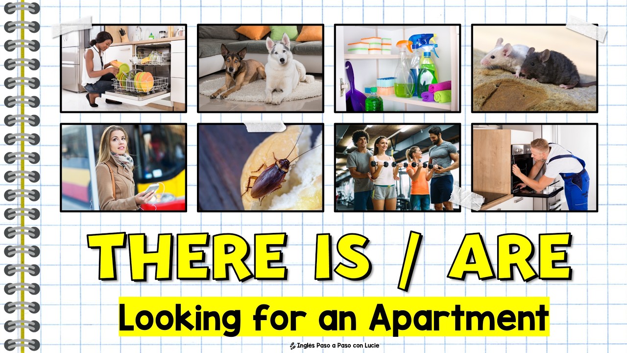 Buscando Apartamento en Inglés | There Is - There Are | Gramática Básica en Inglés