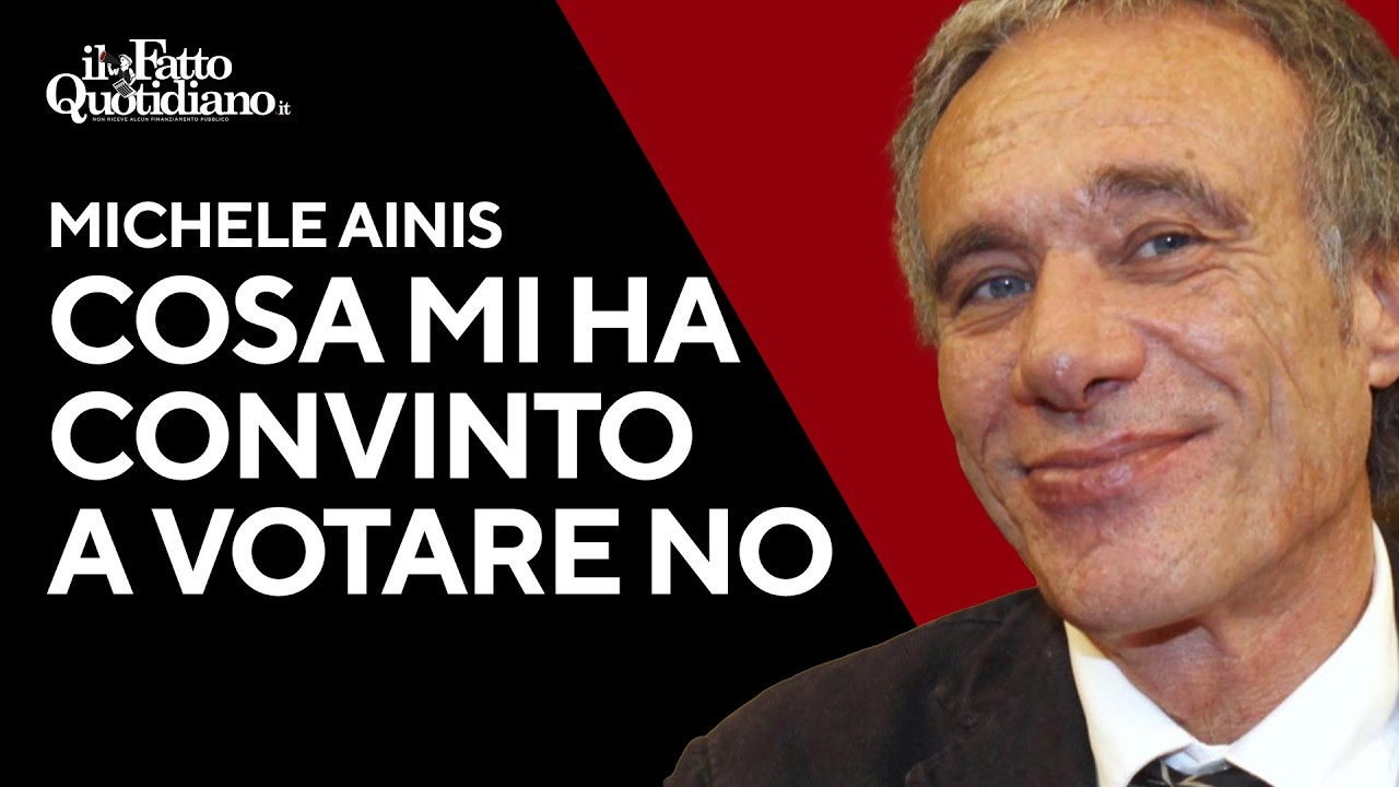 Referendum, Michele Ainis: "All'inizio non ero convinto, poi ho deciso di votare No". Ecco perché