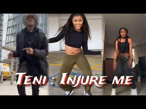 Teni - Injure Me Dance Challenge Compilation || Teni - Injure Me