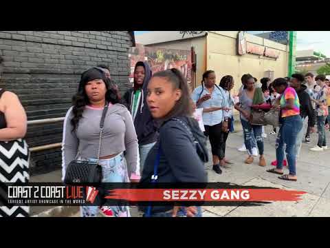 SEZZY GANG Performs at Coast 2 Coast LIVE | NYC All Ages 6/20/19