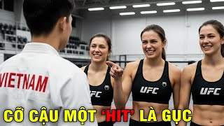 Vietnamese Male Student Was Ridiculed By 3 American Female Martial Artists As A Coward - 3 Minute...